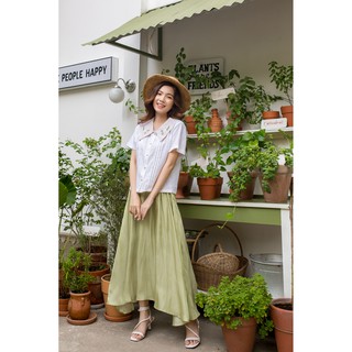 Jenny le - chân váy organza 2 lớp - sola skirt jl143