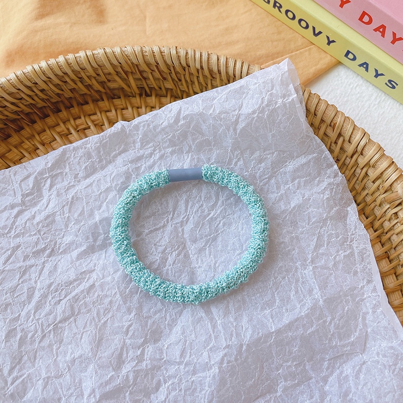 Dây Buộc Tóc Cao Su Cỡ Nhỏ Phong Cách Hàn Quốc Đơn Giản Thời Trang