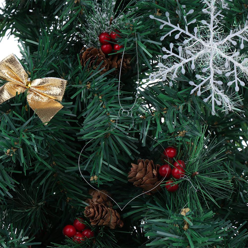 10 Cây Thông Giáng Sinh Nhựa Acrylic Trong Suốt