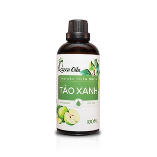 Tinh dầu Xông Táo Queen Oils Cao Cấp, 100% Thiên Nhiên, giúp khử mùi, hỗ trợ tiêu hoá, Chai 50ml