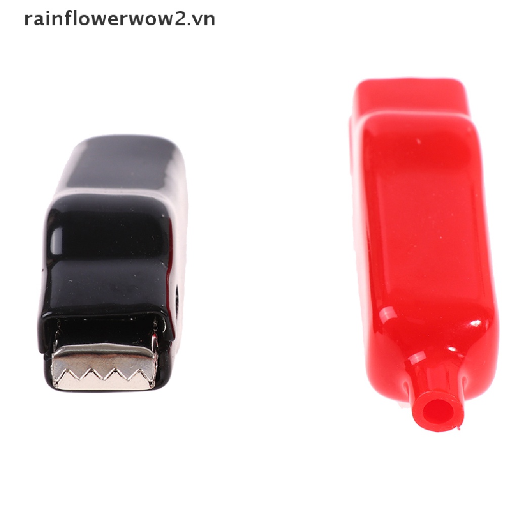 Kẹp Cá Sấu Sạc Pin USB 20A Hai Đầu Màu Đen