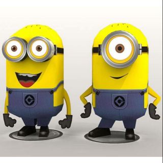 Mô hình giấy Minions Dave và Stuart [Despicable Me]