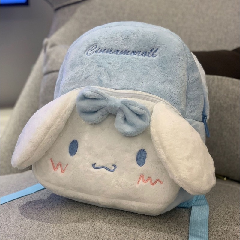 SANRIO Ba Lô Đi Học Hình Búp Bê Melody Melody Nhồi Bông Đáng Yêu Thời Trang Cho Bé Gái Mẫu Giáo