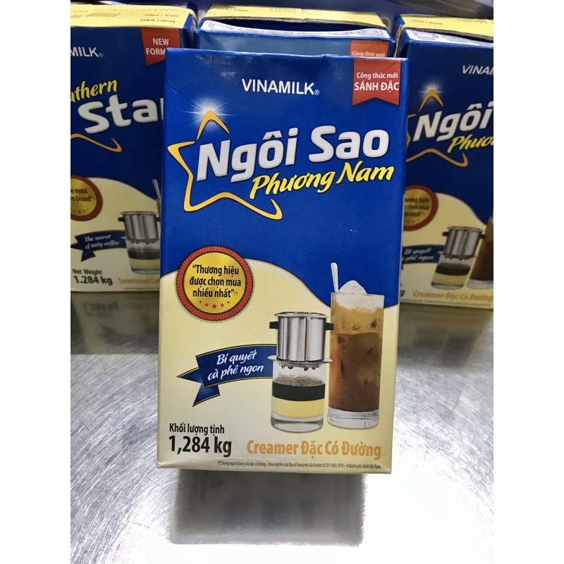 Sữa đặc Co đường Ngoi Sao Phương Nam Xanh Dương Hộp Giấy Tl 1 284kg 06 22 Gia Cạnh Tranh