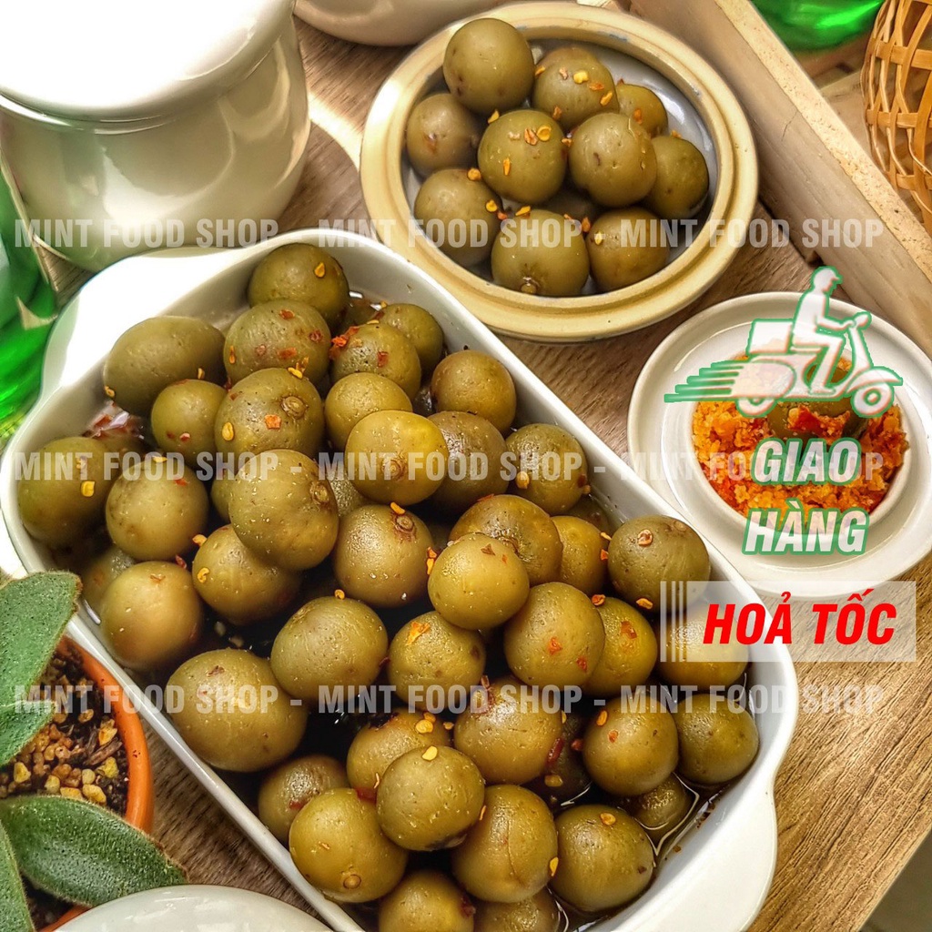 Ô Mai Sấu Bao Tử Giòn Cay - Lon 500gr