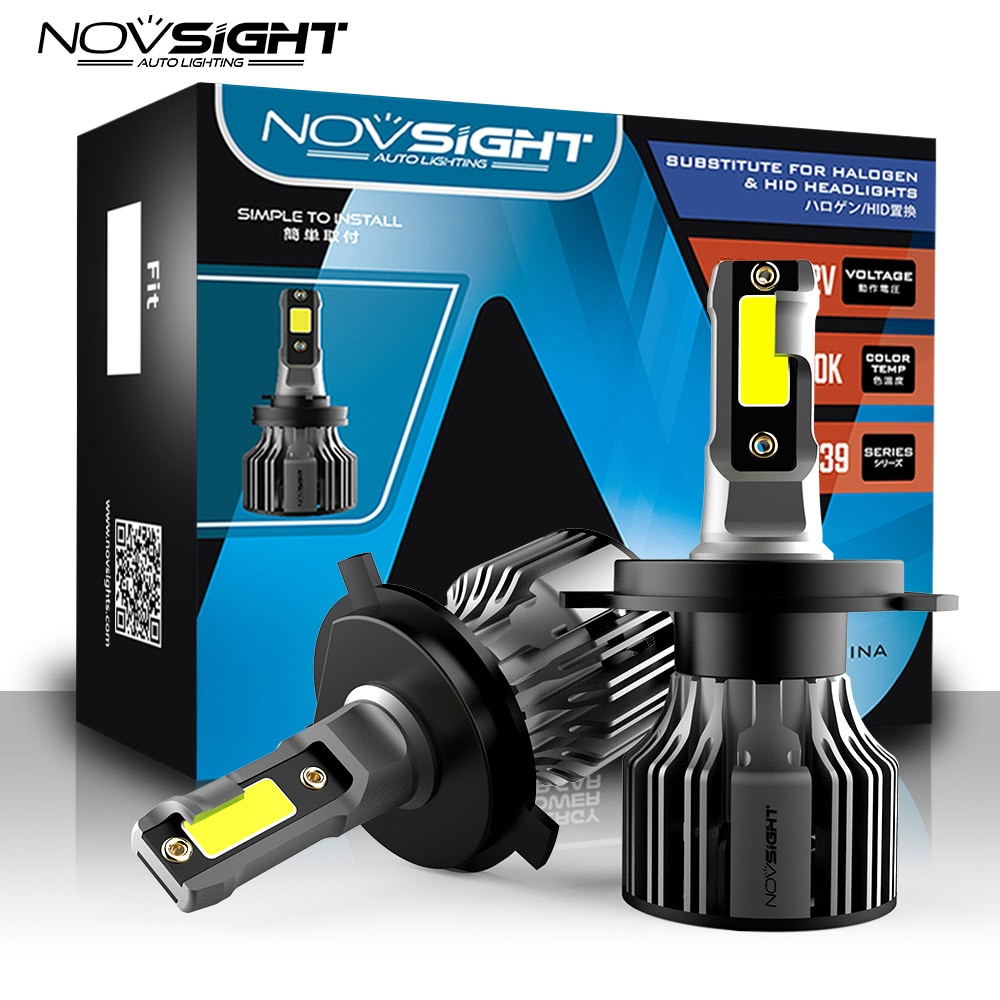 Novsight Đèn Pha led Mini H4 H7 led H11 H8 HB4 HB3 9005 9006 H1 H3 880 881 12V Chuyên Dụng Cho Xe Hơi