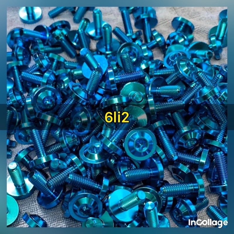 [Đồng Giá] Ốc 4li2,5li2,6li2,6li1,6li1,5 Titan Gr5 Gắn Nhiều Vị Trí Trên Dàn Áo