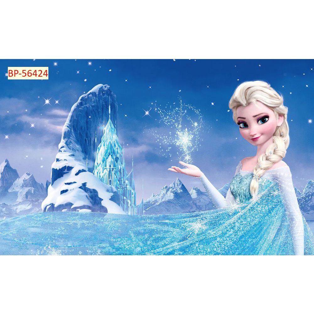 Tranh Dán Tường Phòng Trẻ Em Hình Công Chúa chất liệu chống thấm nước