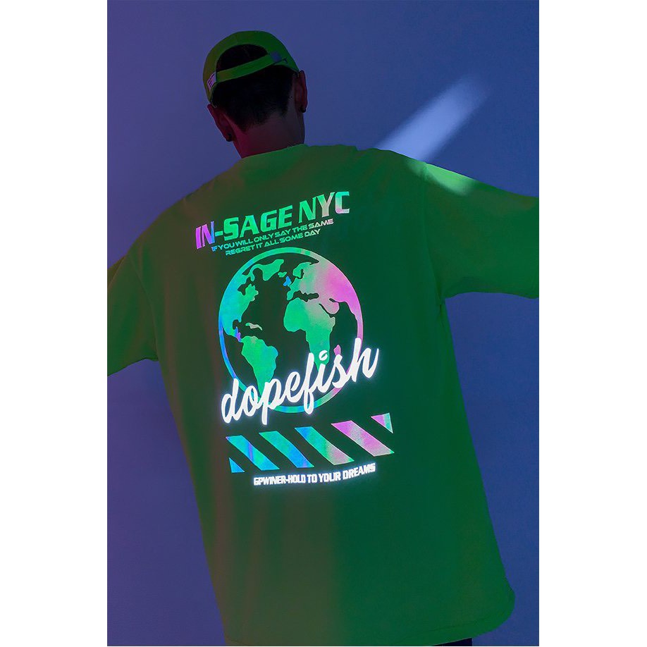 Áo Phông Tay Lỡ Unisex Phản Quang TD, Chất Thun Thoáng Mát, Hàng Chuẩn, Trẻ Trung Năng Động | BigBuy360 - bigbuy360.vn