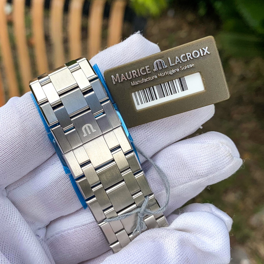 Đồng hồ Nam MAURICE LACROIX AIKON BLUE  AI6008-SS002-430-1 [ Chính hãng ]