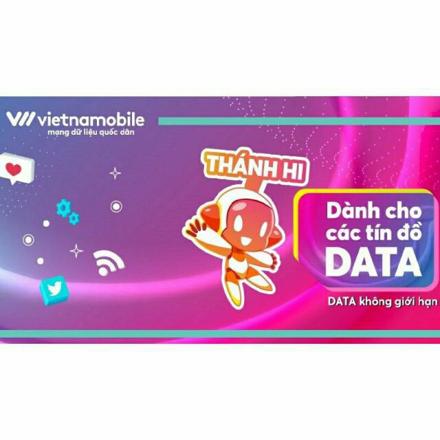 Sim Vietnammobile THÁNH HI  gọi nội mạng miễn phí