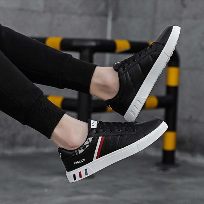 Giày Sneaker Thể Thao Nam Da Cao Cấp Màu Trắng G07 Đẹp Hot | WebRaoVat - webraovat.net.vn