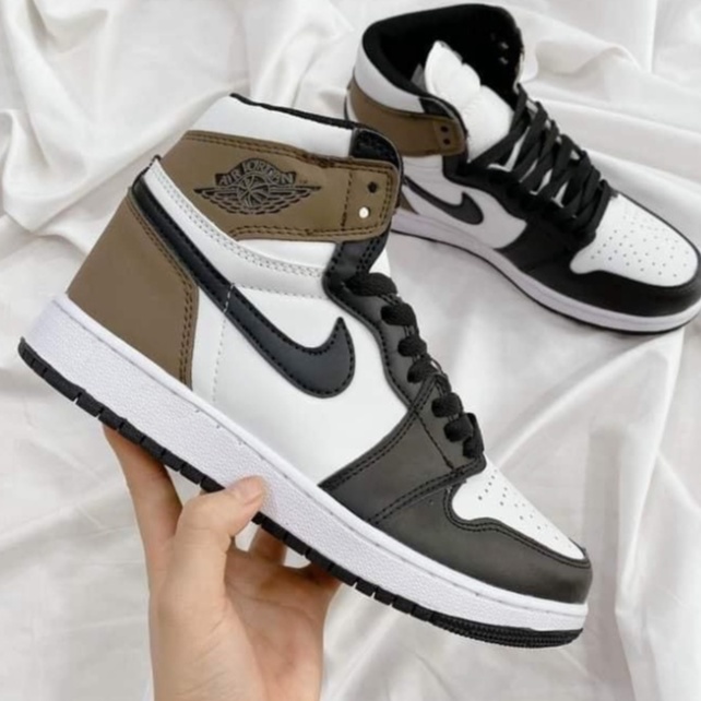 Giày Sneaker Jordan 1 Nâu Cao Cổ, Giày Dép Thể Thao JD1 Jodan Nâu Cao Cổ Nam Nữ Mới Nhất full box | WebRaoVat - webraovat.net.vn