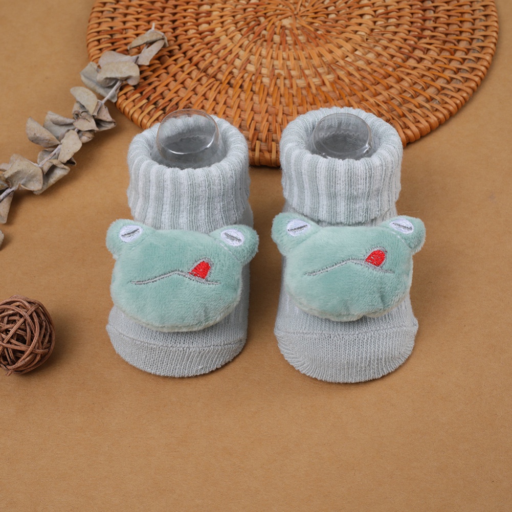 Vớ cotton Chống Trượt In Họa Tiết Hoạt Hình 3d Dễ Thương Cho Bé Sơ Sinh