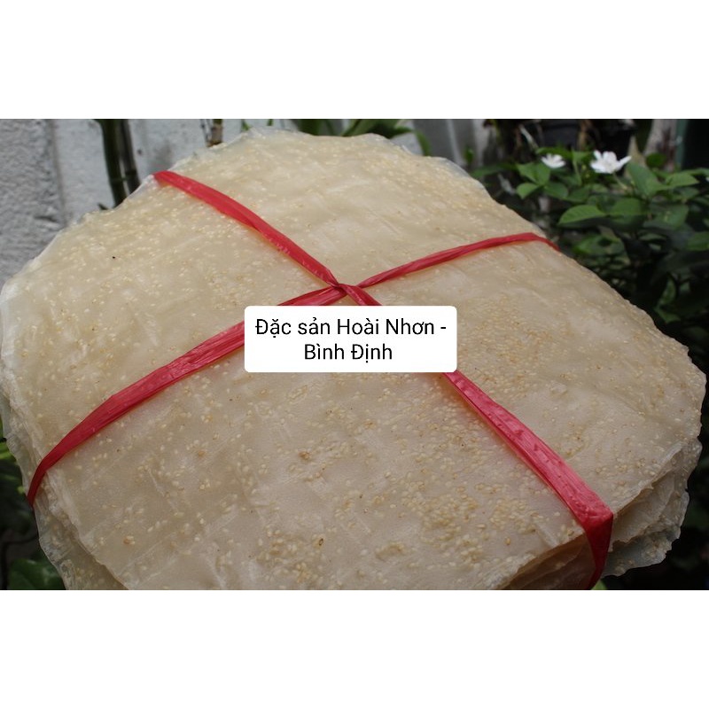 Bánh tráng gạo mè sống Bình Định - Đặc sản Tam Quan