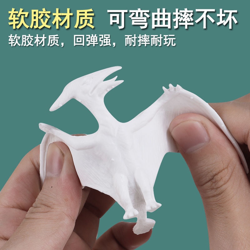 Mô Hình Khủng Long Embryo Trắng Tự Tô Màu Sáng Tạo Chống Sốc DIY Cho Bé Trai Bé Gái