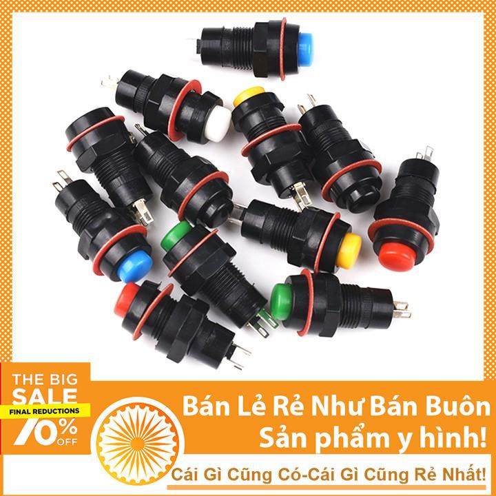 Nút Nhấn Đề Vỏ Nhựa Nhấn Nhả