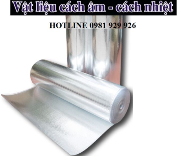 4 m² Tấm lót cách nhiệt chống nóng, phủ bạc 2 lớp. Kích thước 1m55 x 2m60. Dày 4mm