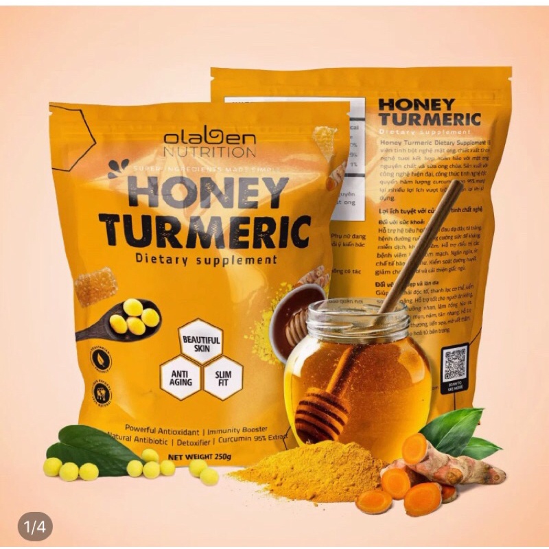 Viên tinh  nghệ  Honey Turmeric Olaben Nutrition