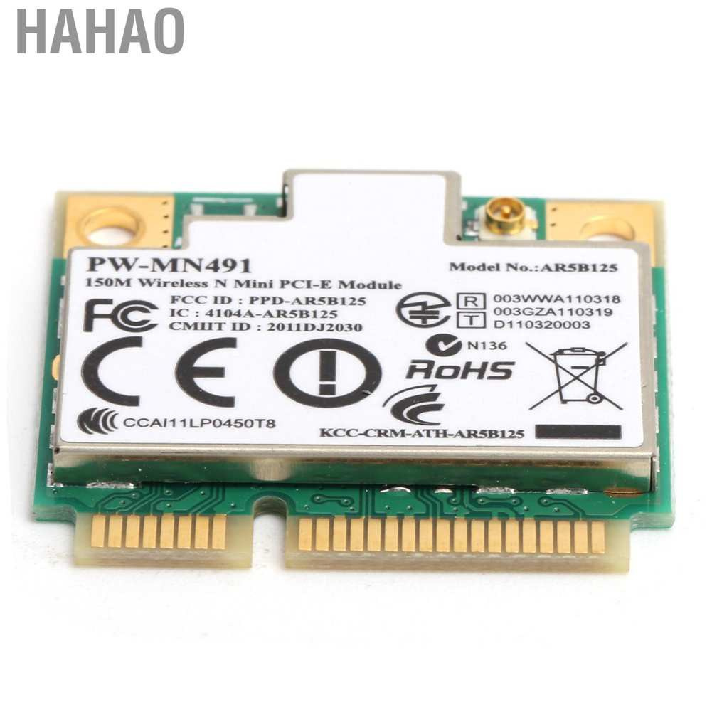 Hahao 2.4Ghz Mini PCI-E Wireless Network Card Wifi Adapter 150M ForDell/Asus/Samsung