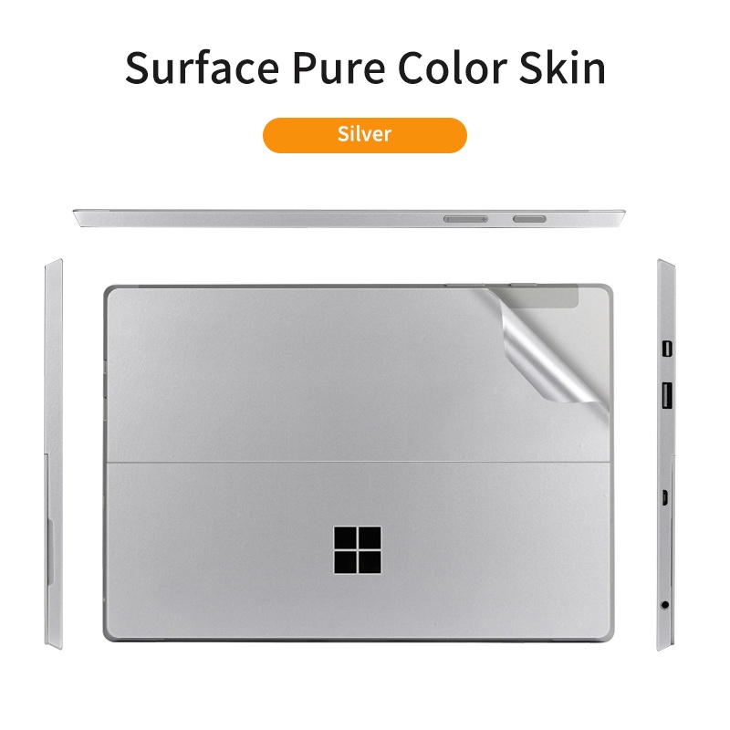 Miếng Dán Bảo Vệ Lưng Máy Microsoft Surface Pro 7 / 6 / 5 / 4 / 3 Surface Pro X Pro 8 Pro 9 GO 2 Bằng Chất Liệu vinyl