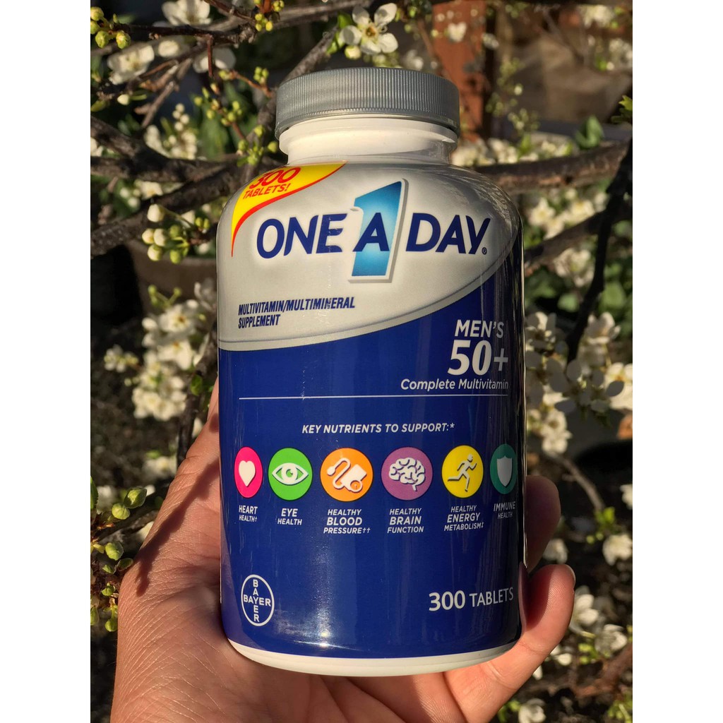 One day Men/ Women 50+ bổ sung vitamin, 300 viên Mỹ