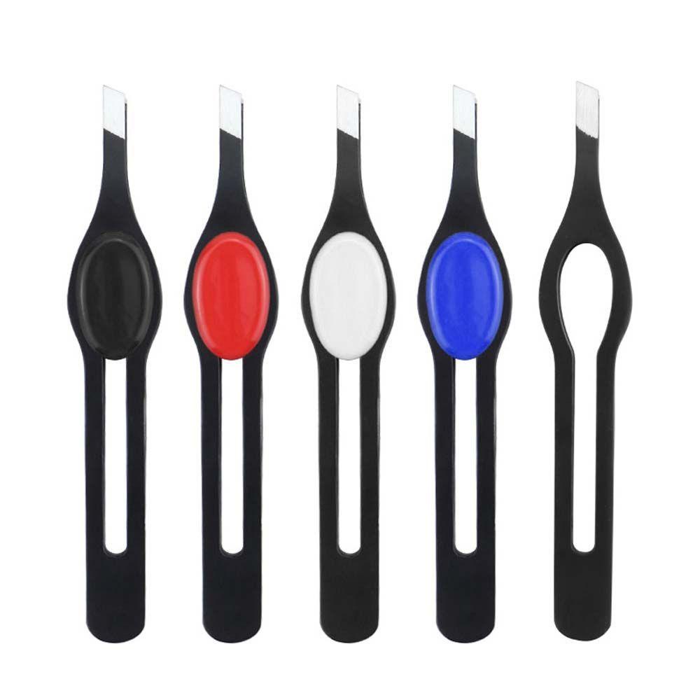 OCEANMAP Nhíp Gắn Mi Giả Bằng Thép Không Gỉ Tay Cầm Chống Trượt