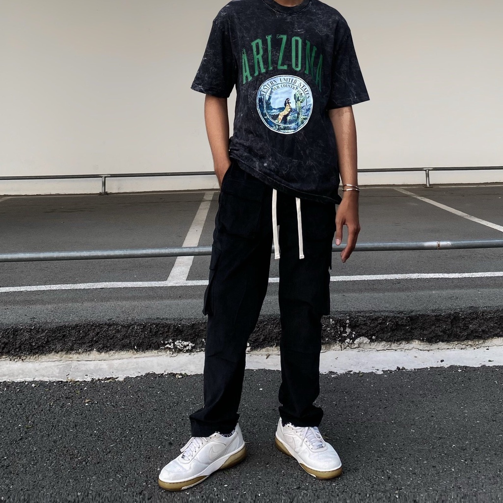 Quần jean baggy nam nữ FOG sixth quần jeans ống suông màu unisex Kun Shop