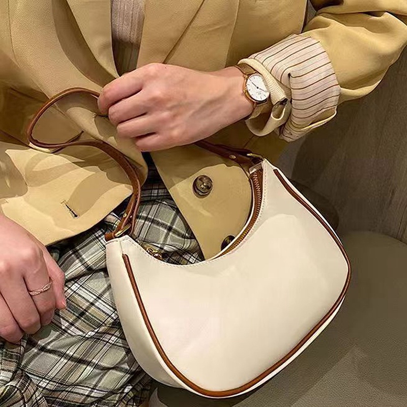 Fancy Túi Xách Đeo Vai Kiểu Yên Ngựa Nhỏ Nhắn Phong Cách Retro Mới