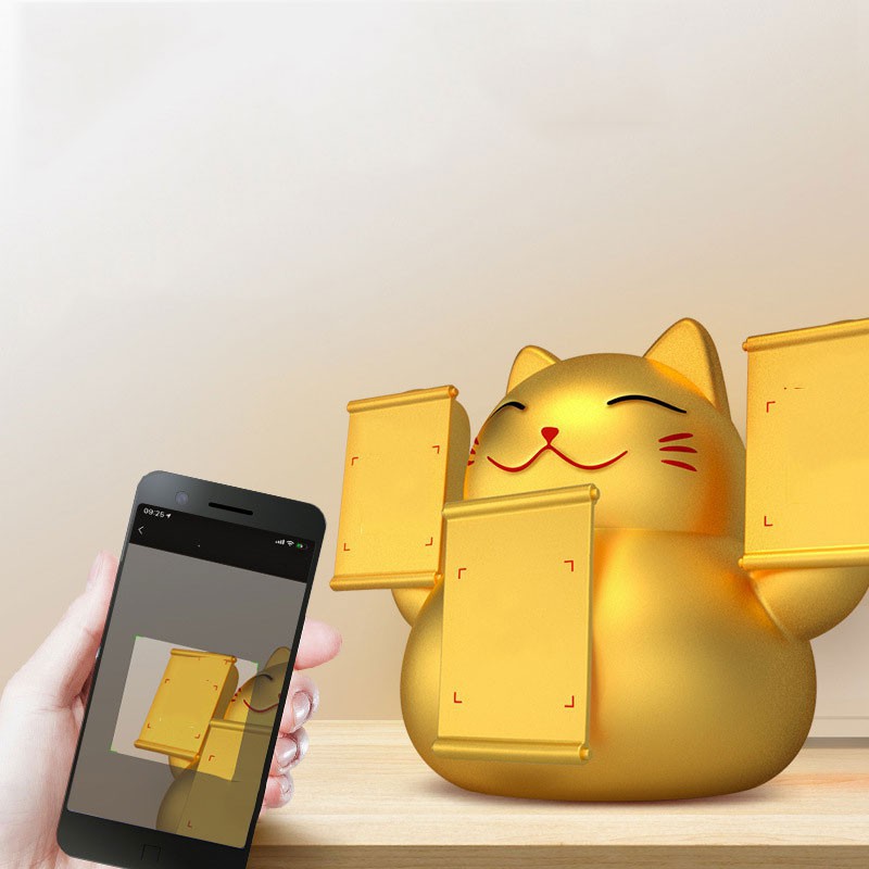 Loa Nghe Nhạc Bluetooth Q8 Hình Con Mèo Thần Tài May Mắn Hỗ Trợ USB Với Âm Thanh Siêu Trầm Dùng Cho Điện Thoại Laptop