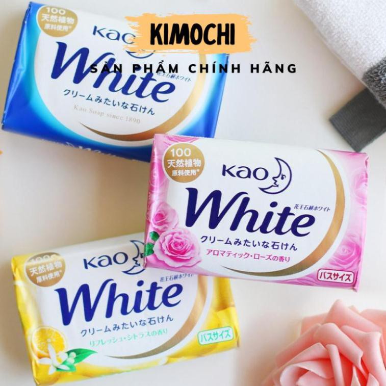 XÀ PHÒNG TẮM KAO WHITE 130g NHẬT BẢN