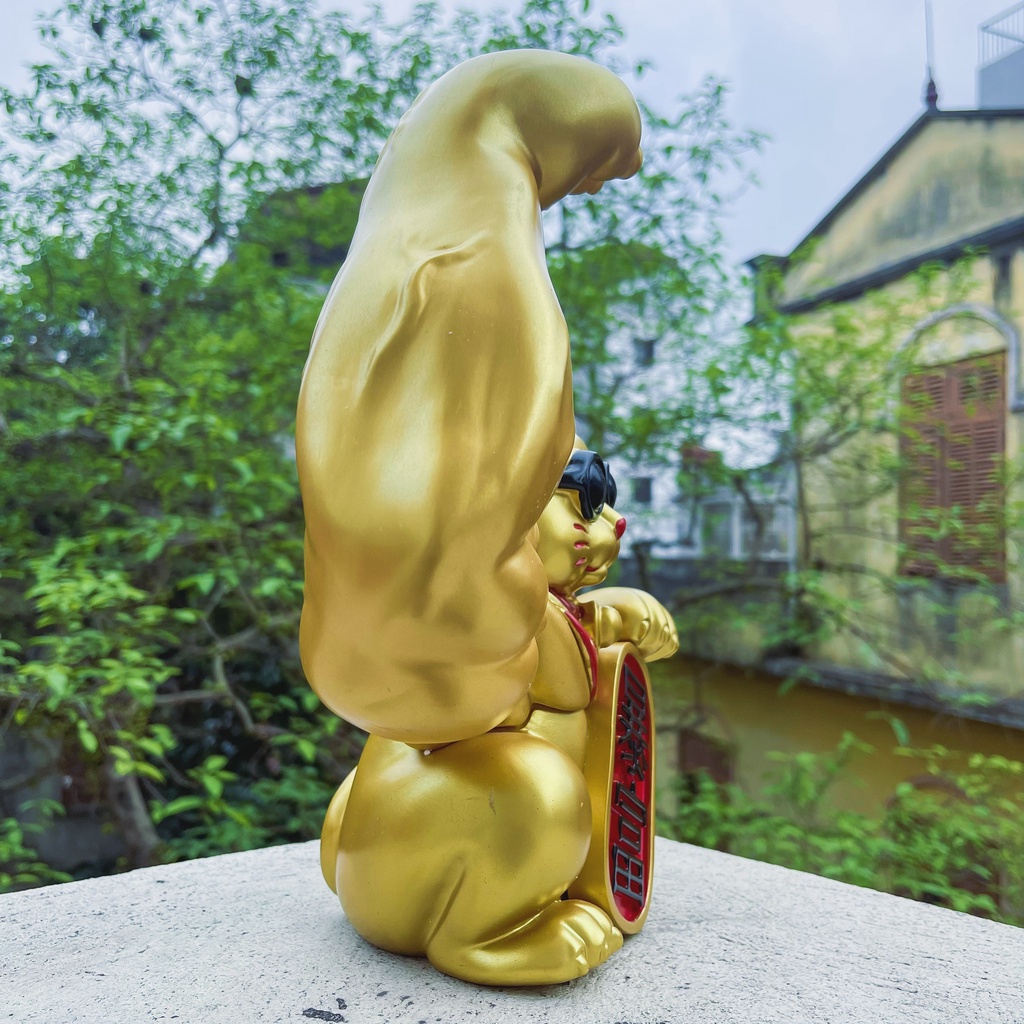 Mô hình mèo thần thần tài phiên bản cơ bắp hàng đẹp siêu nét