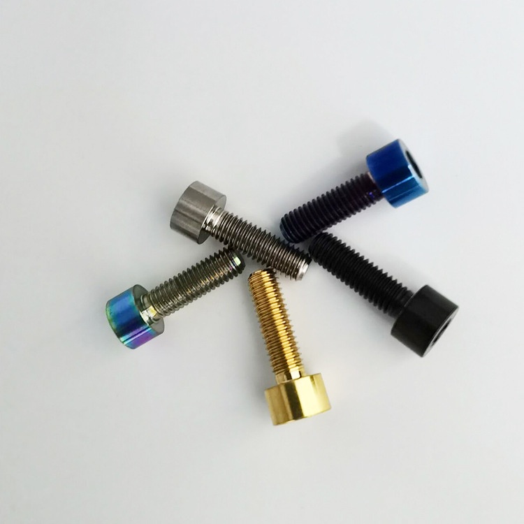1 Bu Lông Ốc Vít Titan M4 X10 12 15 20mm Allen DIN912 Cho Xe Đạp
