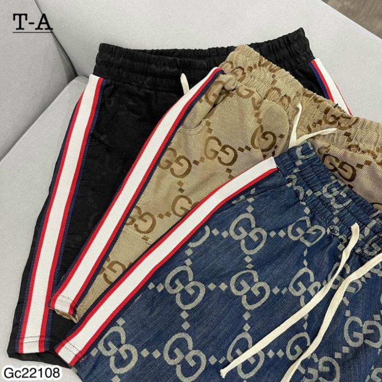 Quần đùi nam GC 3 màu xanh , vàng , đen mới nhất