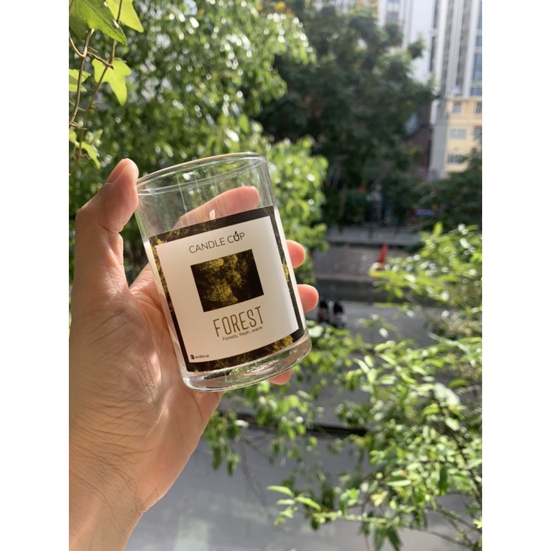 [CHÍNH HÃNG - TẶNG KÈM DIÊM] Nến thơm Candle cup nhiều mùi - size 100g - Scented candles from Candle cup brand