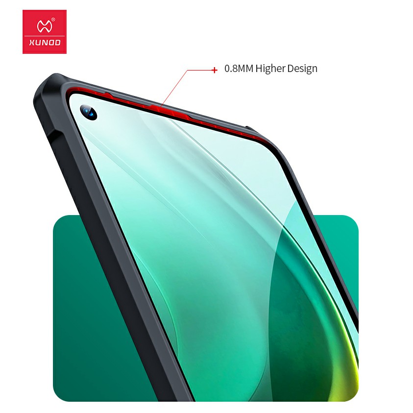 Ốp lưng Xundd Oppo Realme 7 / Realmne 8 / 8 Pro / Realme 8 5G / Realme 9 Pro chống sốc lưng trong viền màu cao cấp