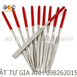 Dũa hợp kim mo-dẹt-tròn-tam giác (1 chiếc)