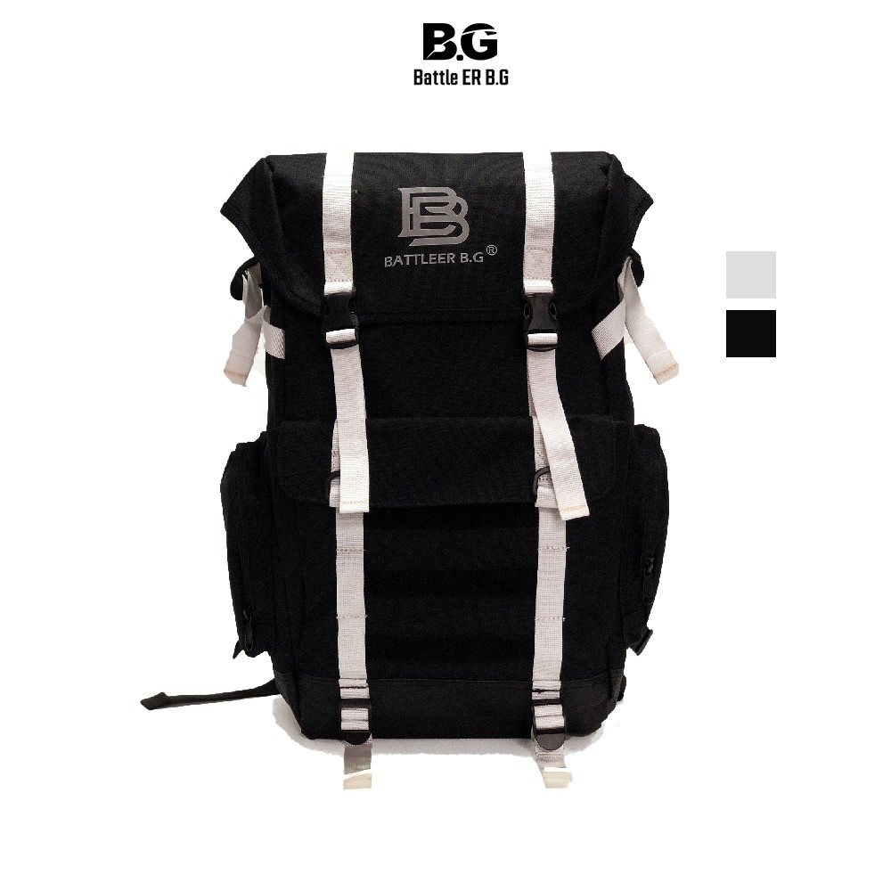 Balo phượt BATTLE ER B.G mẫu BB x001 Black Unisex Streetwear Backpack