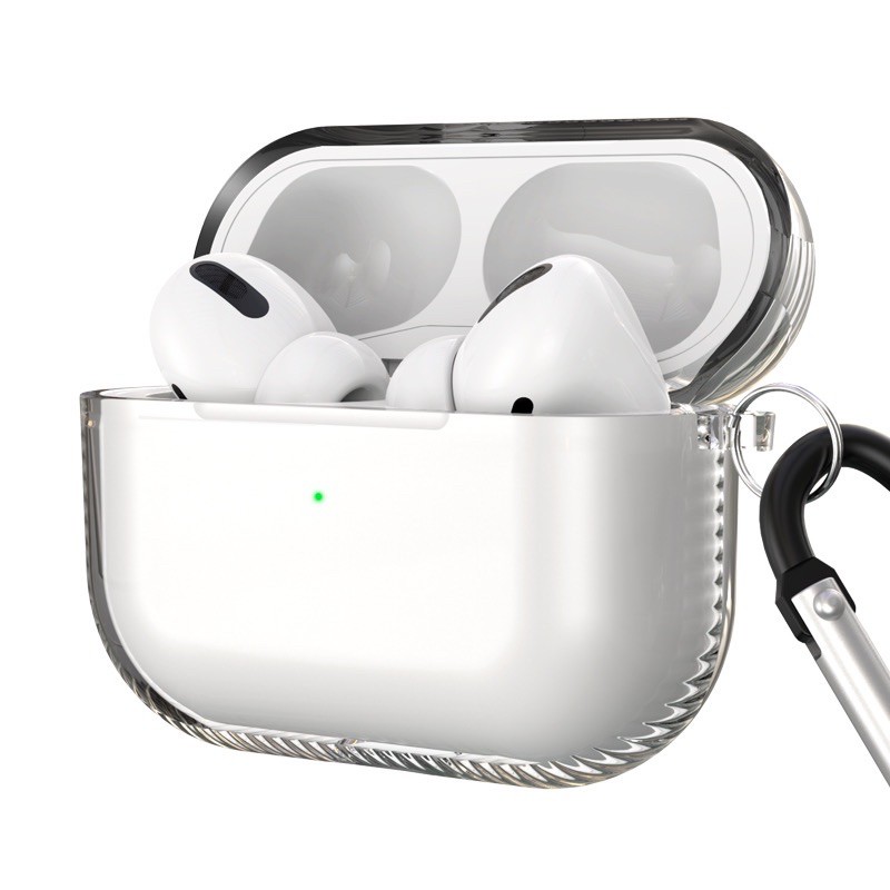 Vỏ bảo vệ bao đựng tai nghe IPod Pro silicon nhiều màu có móc đeo