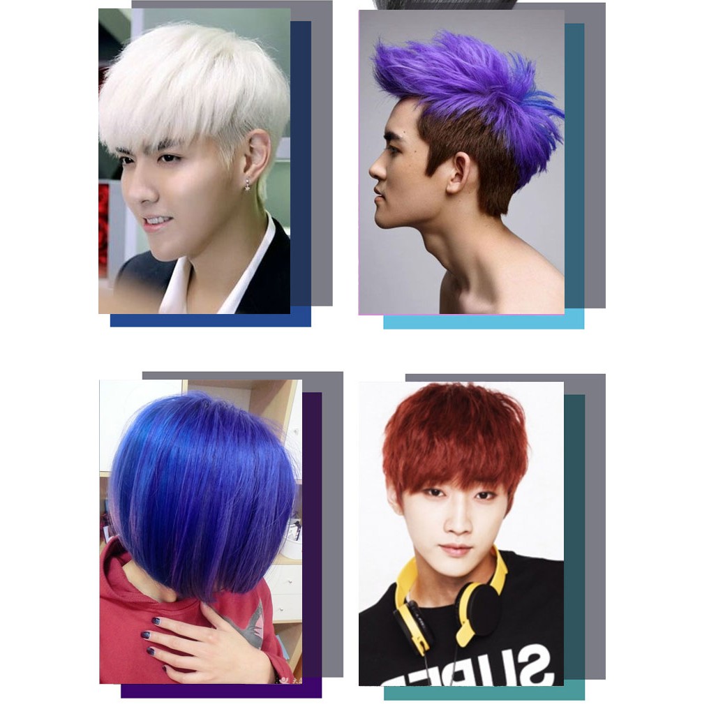 Sáp vuốt đổi màu tạm thời siêu hot 2020 gel vuốt tóc đổi màu tạm thời KALANXUAN | BigBuy360 - bigbuy360.vn