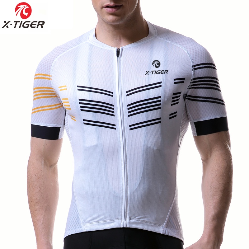Áo thun X-TIGER Jersey thoáng khí để đi xe đạp leo núi thích hợp cho mùa hè