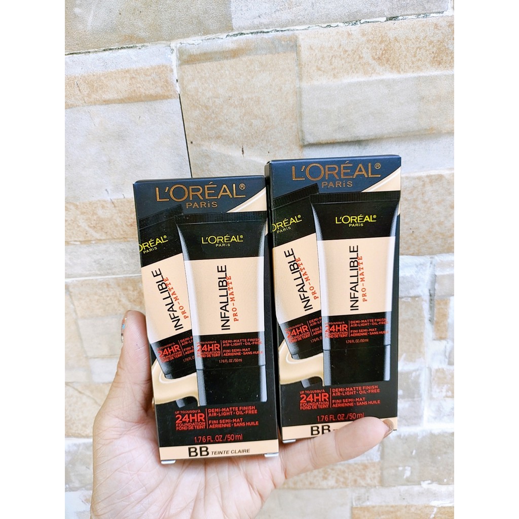 Kem Nền L’Oreal Infallible Pro-Matte 24HR Foundation