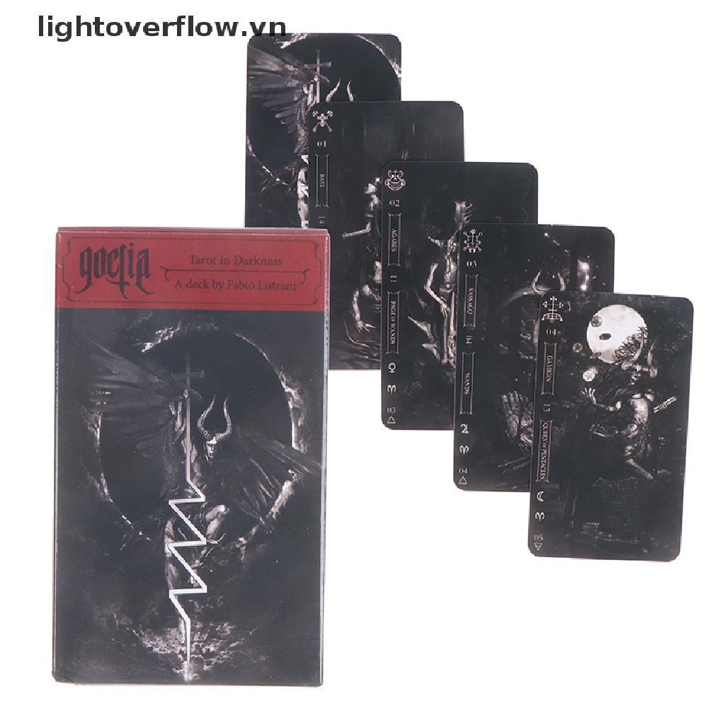 Bộ Bài Tarot Oracle Màu Tối Dùng Để Giải Trí