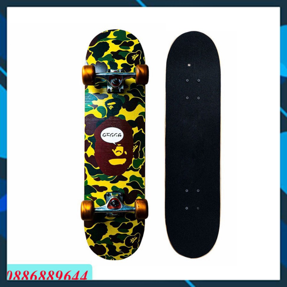 Ván Trượt Skate Board Bộ Đội Siêu Hạng 850-05 VanLongBoard