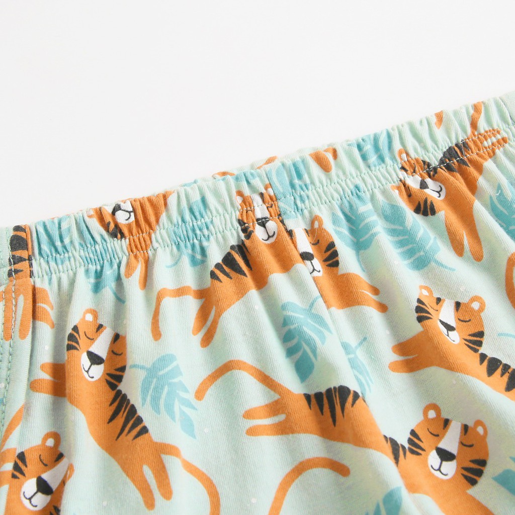 SanlutozBông Mùa hè Em bé Bộ quần áo  Áo + Quần short 2 cái Phim hoạt hình