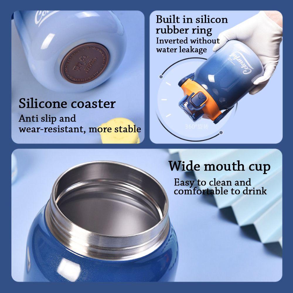 Bình Nước Giữ Nhiệt 620ml Màu Gradient Sáng Tạo