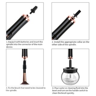 Make Up Brushes Washing Tool Electric Makeup Brush Cleaner Dryer Machine Complet