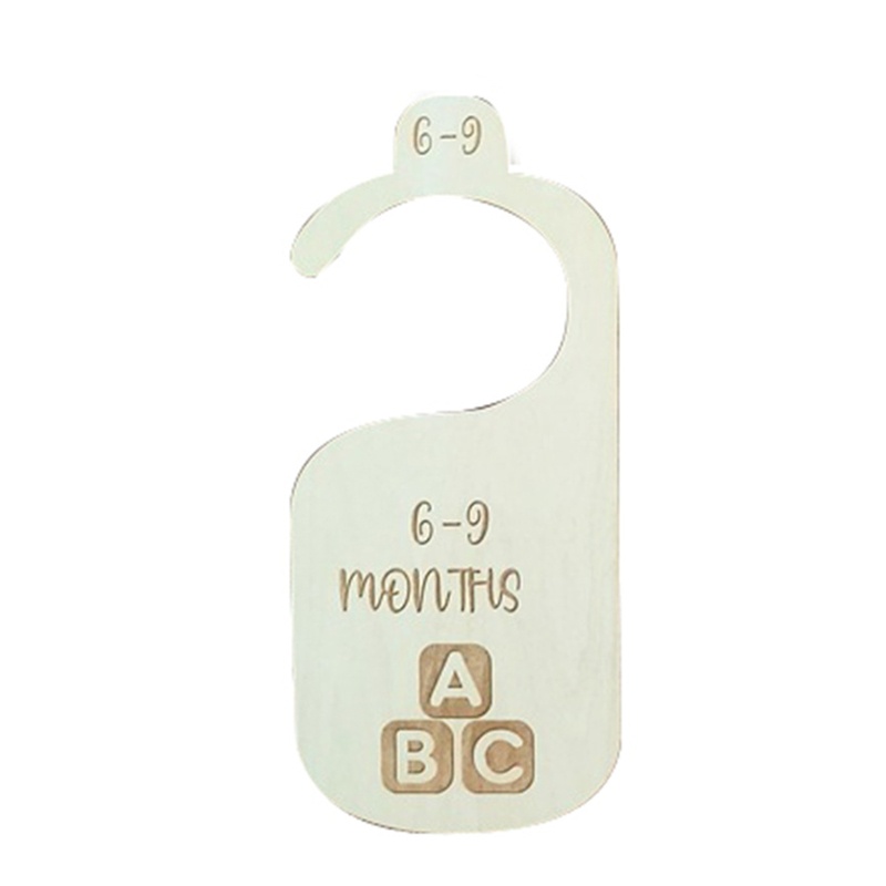 Bộ 7 Tấm Ngăn Đựng Quần Áo 24 Tháng Tuổi In Họa Tiết Hoạt Hình Treo Tủ Quần Áo Cho Bé Sơ Sinh