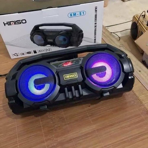 Loa bluetooth karaoke Kimiso KM-S1 bass cực mạnh tặng kèm Mic hát có dây - T2K Max