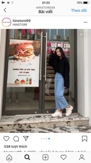 ☀️Baggy Jeans Ống Rộng Trơn